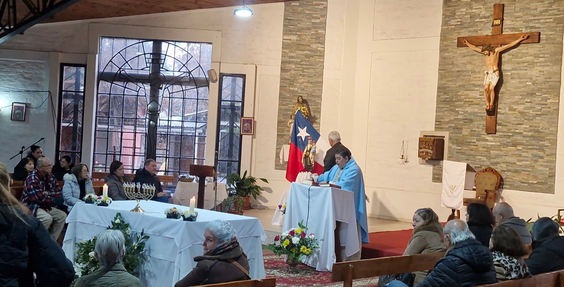 Misa en honor a la Virgen del Carmen